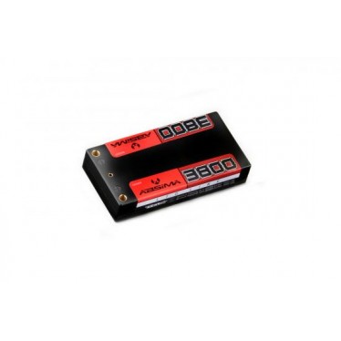 Absima 4150005 Shorty Pack LiPo 7.4V-110C 3800 Hardcase 18.5mm (4 tubes)